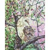 Tapyba pagal numerius Wizardi Beldizart Piešimas pagal skaičius rinkinys Pelėda. Pagal Kate Shi 40x50 cm W007