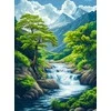 Beldizart Deimantų tapyba su porėmiu Krioklys 30x40 cm VA839
