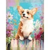 Beldizart Rinkinys Diamond Painting su porėmiu "Corgi" 30x40 cm VA922