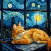 Wizardi Beldizart Deimantinės tapybos rinkinys "Raudona Masterpiece" 30x30 cm WD3213