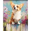 Beldizart Rinkinys Diamond Painting su porėmiu "Corgi" 30x40 cm VA922