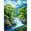 Beldizart Deimantų tapyba su porėmiu Krioklys 30x40 cm VA839