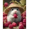 Beldizart Deimantinės tapybos rinkinys su porėmiu "Raspberry Farm" 30x40 cm VA920