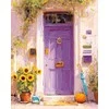 Beldizart Deimantinės tapybos rinkinys su porėmiu "Violetinės durys" 30x40 cm VA928