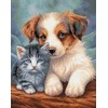 Beldizart Deimantinė mozaika su porėmiu "Friends" 40x50 cm DP413