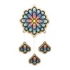 Wizardi Wood Beldizart Dreamcatcher - Kaleidoskopas WWP324