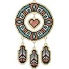Wizardi Wood Beldizart Dreamcatcher - Širdis WWP0506