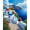 Beldizart Deimantinės tapybos rinkinys su porėmiu "Graikija" 30x40 cm VA857
