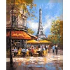 Beldizart Deimantinis paveikslas su porėmiu "Paryžiaus gatvė" 40x50 cm DP437