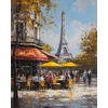 Beldizart Deimantinis paveikslas su porėmiu "Paryžiaus gatvė" 40x50 cm DP437