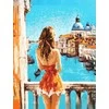 Beldizart Deimantinė tapyba su subrėmeliu "Saulėta Venecija" 40x50 cm DP418
