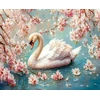 Beldizart Diamond Painting rinkinys su subframe "Gulbė" 30x40 cm VA854