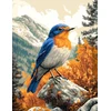 Beldizart Diamond Painting rinkinys su subframe "Paukštis" 30x40 cm VA907