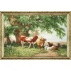 Beldizart Siuvinėjimo rinkinys "Briedis po medžiais" 40x60 cm S/MK112