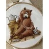 Beldizart Kryželiu siuvinėjimo rinkinys „Arbatos vakarėlis“ 20 х 18,5 cm SANCH-11