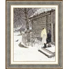 Beldizart Kryželiu siuvinėjamas rinkinys "Pirmas sniegas" 50x63 cm S/MK087