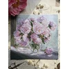 Beldizart Siuvinėjimo kryželiu rinkinys "Bijūnai ant lango" 24,5 x 24,5 cm SANP-80