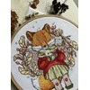Andriana Beldizart Kryželiu siuvinėjimo rinkinys „Rudens arbata“ 15 х 17 cm SANO-32