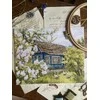 Beldizart Kryželiu siuvinėjimo rinkinys „Alyvos prie namo“ 28 х 22,2 cm SANS-77