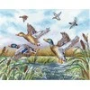 Beldizart Kryželiu siuvinėjimo rinkinys "Skrendančios antys" 25,5 х 19,5 cm SANL-26