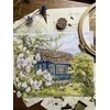 Beldizart Kryželiu siuvinėjimo rinkinys „Alyvos prie namo“ 28 х 22,2 cm SANS-77