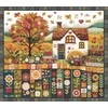 Beldizart Siuvinėjimo kryželiu rinkinys "Rudens raštai" 32 x 27 cm SANO-36