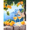 Beldizart (Nutrauktas) Deimantinės mozaikos rinkinys su porėmiu "Jūros vaizdas" 30x40 cm VA867