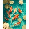 Beldizart Deimantinės tapybos rinkinys su porėmiu "Koi Karpiai" 30x40 cm VA927