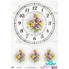 Beldizart Ryžių kortelė dekupažui "Derliaus motyvai, ciferblatas su violetiniu numeriu 2" dydis: 21*30 cm AM400413D
