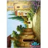 Beldizart Ryžių kortelė dekupažui "Pakrantės gatvė" 21x29 cm AM400065D