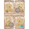 Beldizart Ryžių kortelė dekupažui "Teddy su sagute" dydis: 21*30 cm AM400286D