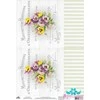 Beldizart Ryžių kortelė dekupažui "Vintage motives, violets No. 1" dydis: 21*30 cm AM400347D