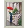 Beldizart (Nutrauktas) Kryželiu siuvinėjimo rinkinys "Welcome Home" 34.2x21.9 cm S/CHM039