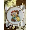 Beldizart Kryželiu siuvinėjimo rinkinys "Močiutės keliautojos" 12 х 14 cm SANB-28