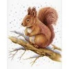 MP Studia Beldizart Kryželiu siuvinėjimo rinkinys „Fluffy beauty“ SNV-758