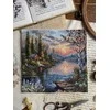 Beldizart Kryželių siuvinėjimo rinkinys "Ramus krantas" 19 x 18,5 cm SANT-21