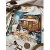 Beldizart Siuvinėjimo kryželiu rinkinys "Laukimas švenčių" 25,5 х 25 cm SANO-35