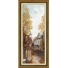 Beldizart Skaičiuojamas kryželiu siuvinėjimo rinkinys „Centrinė gatvė“ 14.8x40.8 cm S/GM055