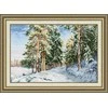 Beldizart Skaičiuojamo kryželiu rinkinys "Žiemos žavesys" 41.5x28 cm S/LP064