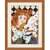 Beldizart Skaičiuotos kryžiuko siuvinėjimo rinkinys "Alice" 24x34 cm S/LS011