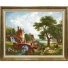 Beldizart Kryželiu siuvinėjimo rinkinys "Vandens malūnas. 1809" 59.7 × 77.2 cm S/MK072