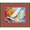Beldizart (Nutraukta gamyba) Kryželiu siuvinėjimo rinkinys "Regata" 27x37.6 cm S/MM023