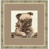 Beldizart (Išparduota) Kryželių siuvinėjimo rinkinys "Pug Puppy" 18,3x18,3 cm S/NL040