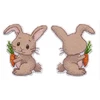 Oven Beldizart Kryželiu siuvinėjimo rinkinys "Kalėdinės eglutės žaislas. Bunny" S1502