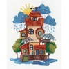 Oven Beldizart Kryželiu siuvinėjimo rinkinys „Rain store“ S1509