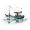 Oven Beldizart Kryželiu siuvinėjimo rinkinys "Boat-2" S1621