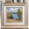 Oven Beldizart Kryželių siuvinėjimo rinkinys "Ruduo prie upės" 23x23 cm S1651