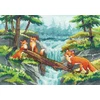 Andriana Beldizart Siuvinėjimo kryželiu rinkinys Foxes SANA-07
