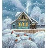 Andriana Beldizart Kryželio siuvinėjimo rinkinys "Kur šilta" 23 х 25,5 cm SANT-18