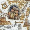 Andriana Beldizart Kryželiu siuvinėjimo rinkinys „Magijos pasaulis. Pelėda“ SANV-50